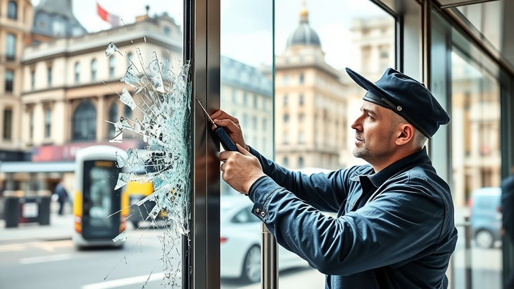 Emergency Glass Door Repair City of London