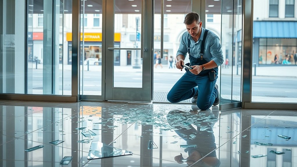 Emergency Glass Door Repair Westminster