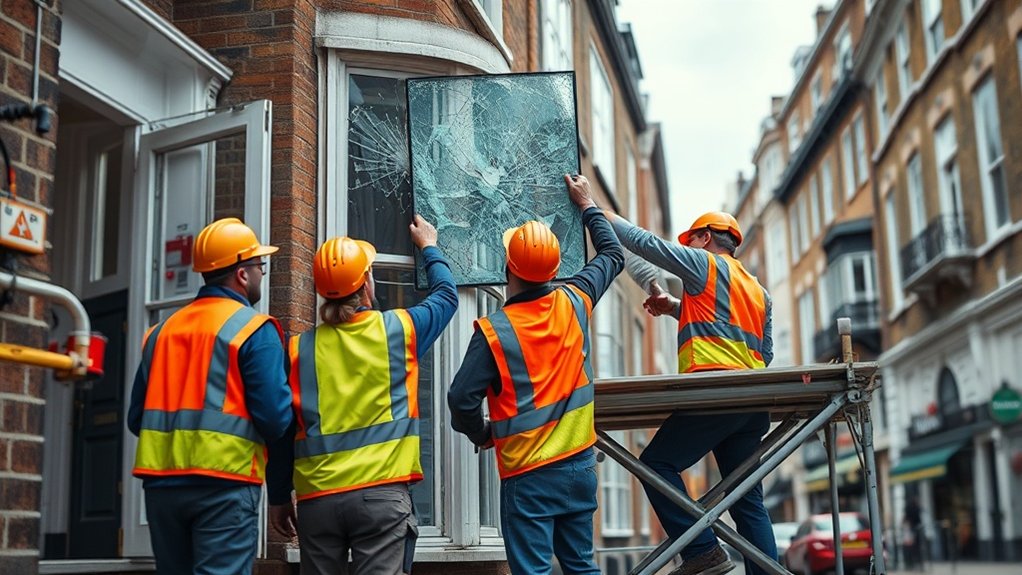 Emergency Residential Glazing London