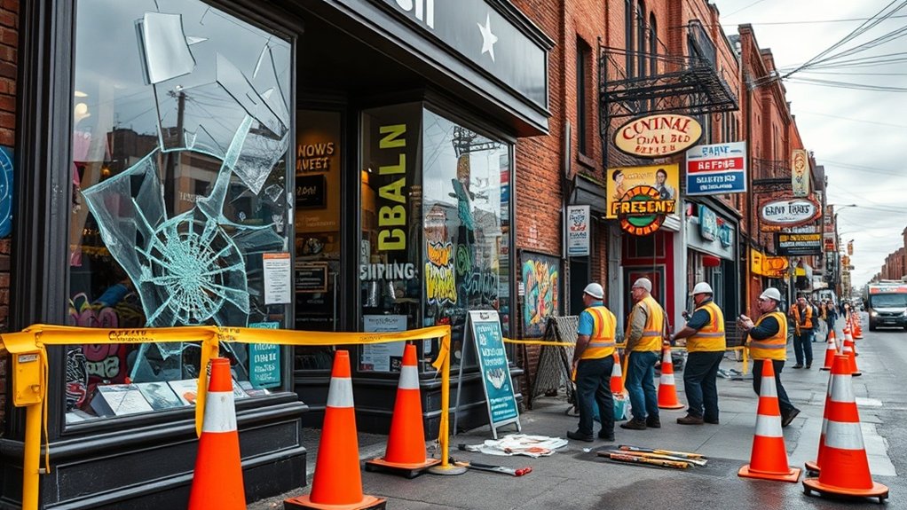 Emergency Shop Front Repair Camden