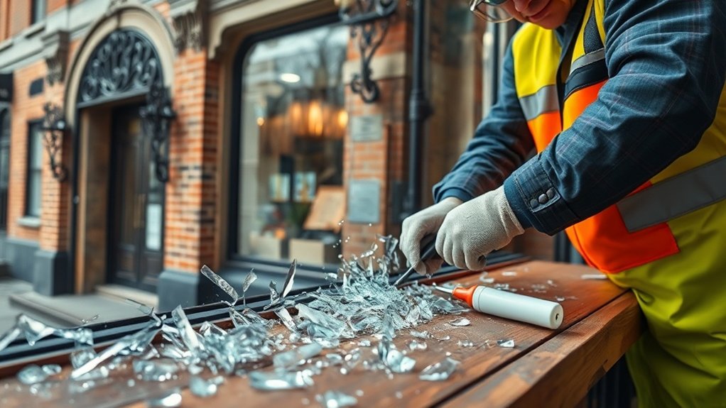 Smashed Window Repair London