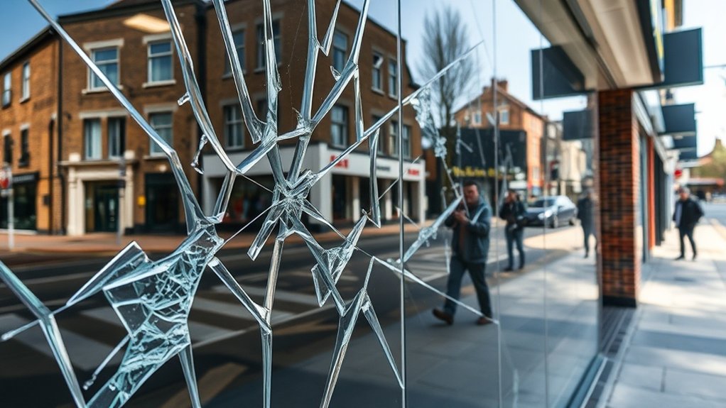 Vandalism Glass Repair Barking and Dagenham