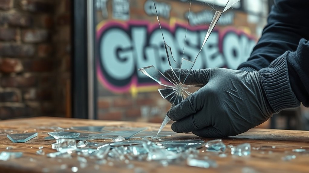Vandalism Glass Repair Hackney